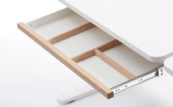 Flexa Schublade für Schreibtisch Moby - Eiche /Weiss Schreibtischschublade